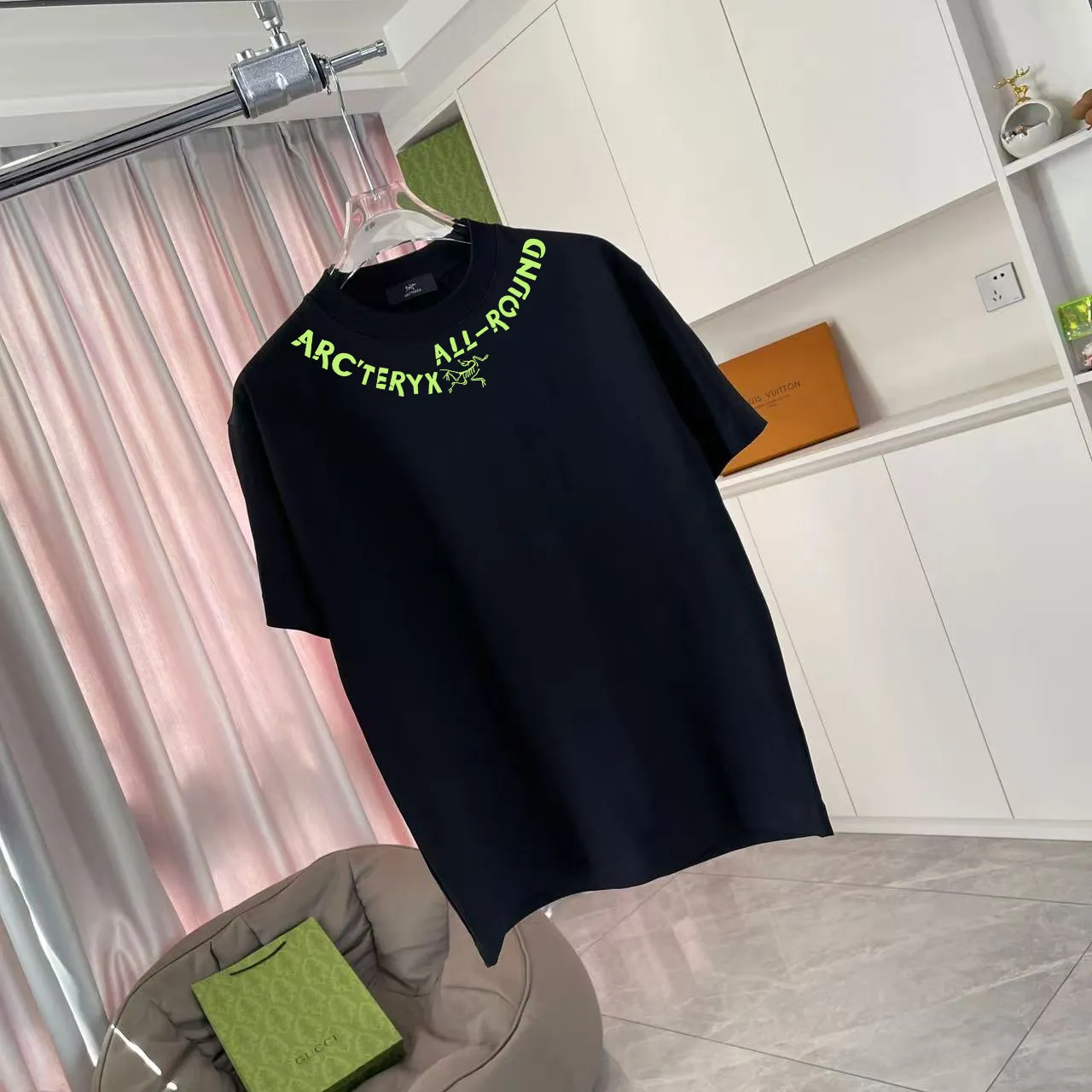 ARC'TERYX *2026 New Arrival logo t g Same Style Size：S M L XL XXL ：Black White Green Purple
